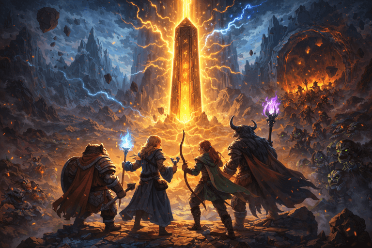 Across the Obelisk